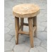  Teak Root Farm Stool