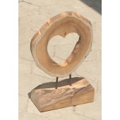 Teak Root Low Stool 