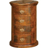 Four Drawer Drum Chest