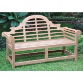 Luytens Solid Teak Bench - 180cm